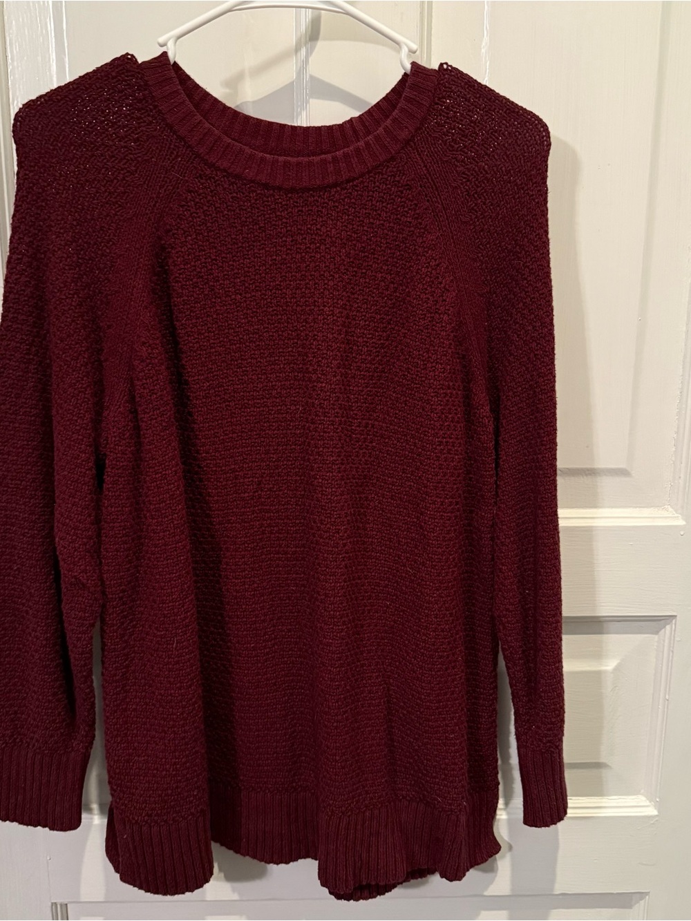 Old Navy Burgundy Crewneck Sweater